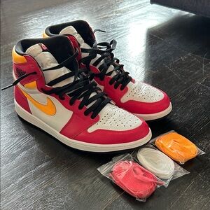 Nike Air Jordan 1 Retro High OG Light Fusion Red